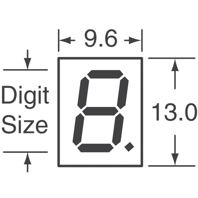 LA-401XN Rohm Semiconductor  Modules d'affichage - Caractères et chiffres à LED